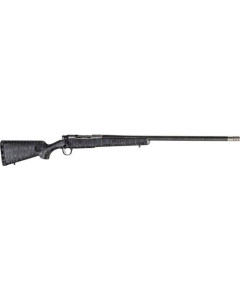 Christensen Ridgeline 6.5PRC - 24" Threaded Barrel, Black and Grey Stock