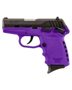 Sccy Cpx1 Pistol Dao 9mm - 10rd Black-purple Manual Safe