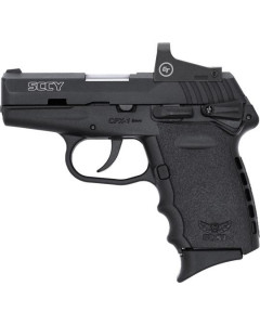 Sccy Cpx1 W-red Dot Dao 9mm - 10rd Black-black W-safety