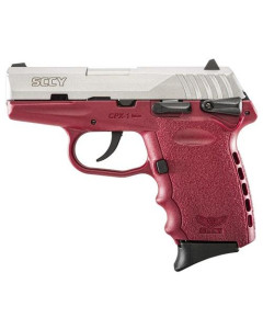 Sccy Cpx1 Pistol Dao 9mm - 10rd SS-crimson Safety