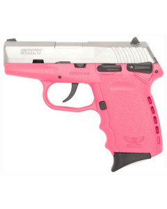 Sccy Cpx1 Pistol Dao 9mm - 10rd SS-pink Manual Safety