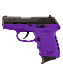 Sccy Cpx2 Pistol Dao 9mm - 10rd Black-purple W-o Safety