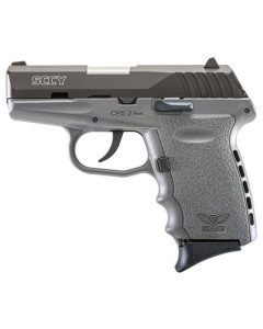 Sccy Cpx2 Pistol Dao 9mm - 10rd Blk-sniper Gray W-o Safe