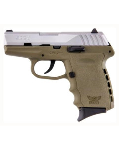 Sccy Cpx2 Pistol Dao 9mm - 10rd SS-FDE W-o Safety