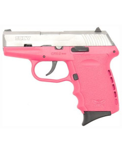 Sccy Cpx2 Pistol Dao 9mm - 10rd SS-pink W-o Safety