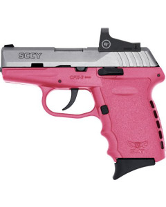 Sccy Cpx2 W-red Dot Dao 9mm - 10rd SS-pink W-o Safety