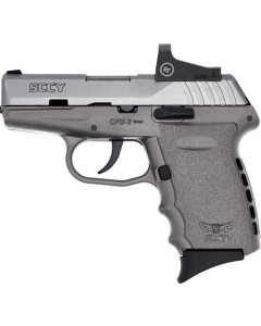 Sccy Cpx2 W-red Dot Dao 9mm - 10rd SS-sniper Gry W-o Safety