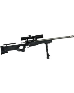 Crickett Precision Rifle .22 LR - Blued-Black Threaded W-scope