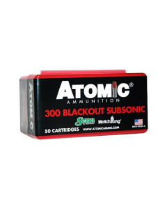 Atomic 300 Blackout SUB 220gr HPBT 50Rd Box