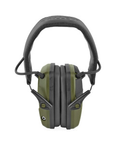 Allen Shotwave Electronic Earmuff - Black/OD Green (AA Batteries Not Included)