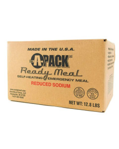 Ameriqual A-Pack Ready Meals MRE Pallet - 48 Cases per Pallet - 12 Meals per Case