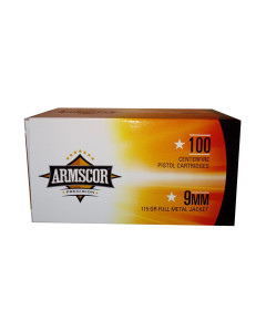 Armscor 9mm 115gr FMJ 100rd Box