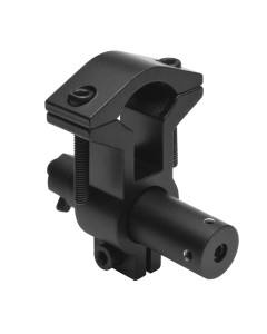 Red Laser Sight With Universal Barrel Mount/Black