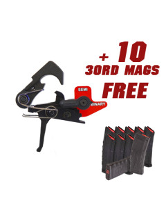 Franklin Armory BFSIII AR-S1 Binary Firing System III Straight Trigger w/ 10 Free Amend2 5.56 NATO MOD-2 30rd Magazines
