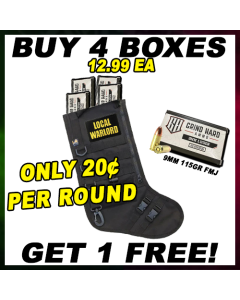 Grind Hard Brass 9mm 115gr FMJ 