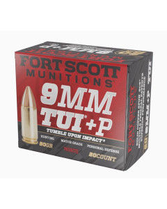 Fort Scott 9mm +P TUI 80gr 20rd Box