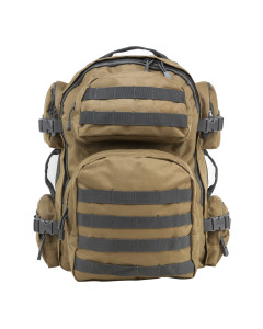 Tactical Backpack/Tan With Urban Gray Trim