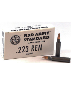 Red Army .223 55gr FMJ Steel Case 20rd Box 