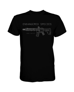 Combat Iron Apparel Endangered Species Men's T-Shirt