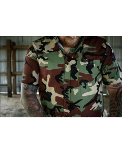 Combat Iron Apparel Light Weight Button Up Short Sleeve