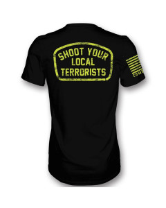 Combat Iron Apparel Shoot Your local Terrorists Men's T-Shirt