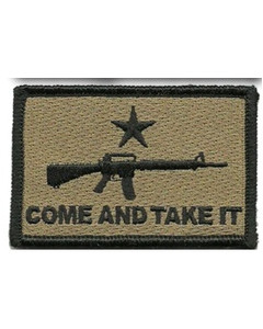 Come And Take It Patch