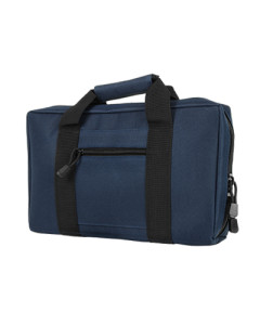 Discreet Pistol Case/Blue W/Black Trim