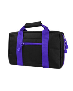 Discreet Pistol Case/Black W/Purple Trim