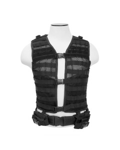 Molle/Pals Vest/Black  M-Xl