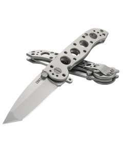 CRKT M16-02SS Silver Tanto, 3.06" Folding Knife
