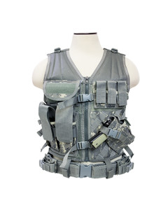 Tactical Vest/Digital Camo  Xl-Xxl+