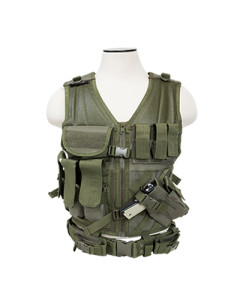 Tactical Vest/Green  Xl-Xxl+