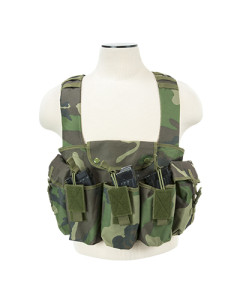 AK Chest Rig/Woodland Camo