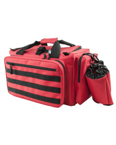 Competition Range Bag/Red With Black Trim