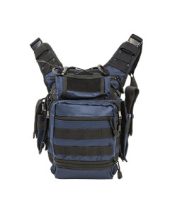 PVC First Responders Utility Bag/ Blue W/Black Trim