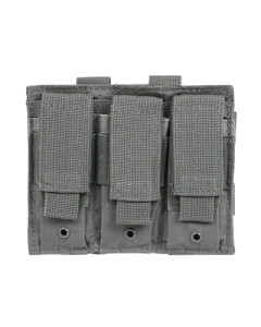Triple Pistol Mag Pouch/Urban Gray