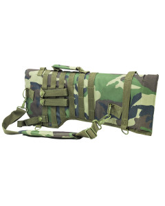 Tactical Rifle Scabbard/Woodland Camo