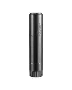 Dead Air Mask-22 Suppressor, .22 LR, 5.1" Length, Titanium Tube, 1/2x28, Black