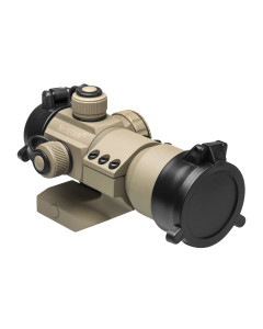 Tactical Red/ Green/ Blue Dot With Cantilever Weaver Mount/ Tan