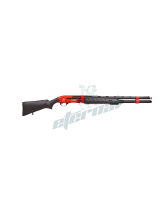 Eternal Arms Comp Tactical 12 Gauge 3", 24" Semi-Auto Shotgun - Red