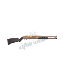 Eternal Arms Gladiapact 12 Gauge 3", 18" Pump Action Shotgun - Black/Gold