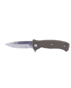 Elite Survival Systems AL MAR MINI SERE 2020 Linerlock Folding Tactical Knife, 3" Plain Edge