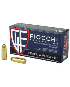 Fiocchi 9mm 115 Grain FMJ