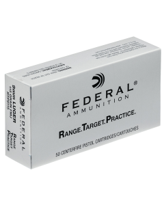 Federal Range and Target 9mm Luger 115 GR FMJ
