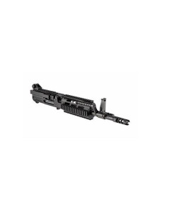 FightLite MCR DUAL-FEED AR-15 Upper Assembly - Black | 5.56 NATO | 12.5” Quick-Change Barrel | Accepts AR-15 Magazines & M27 Linked Ammo | 1913 Picatinny Rail-Interface System
