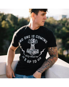 30 Sec Out "No one is coming" T-Shirt