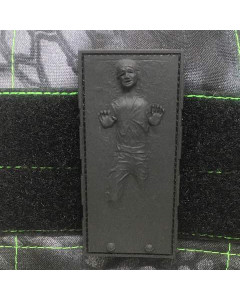 Han Solo in Carbonite Embossed PVC Morale Patch