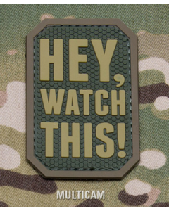Hey Watch This PVC Patch