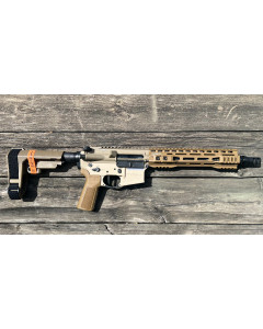 BG Defense Type-A SPR-10.5" Standard + 5.56 NATO A3 Pistol - Multi FDE - Comes w/ Pistol Brace