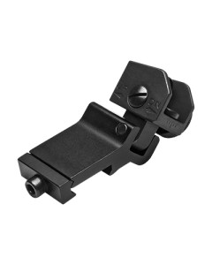 AR15 45 Degree Offset Folding Rear Sight